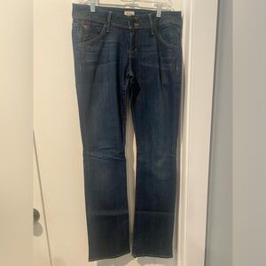 Hudson Jeans Dark Blue Straight Leg Women's Jeans. Size 29
